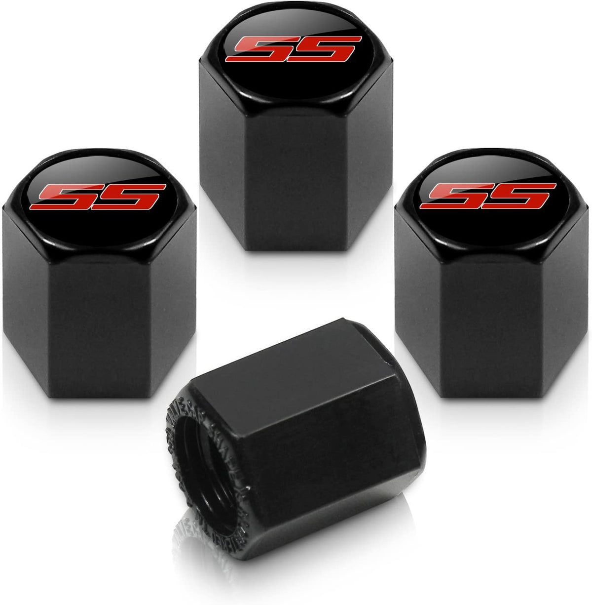 כיסויי שסתומים לרכב Camaro SS – שחורים