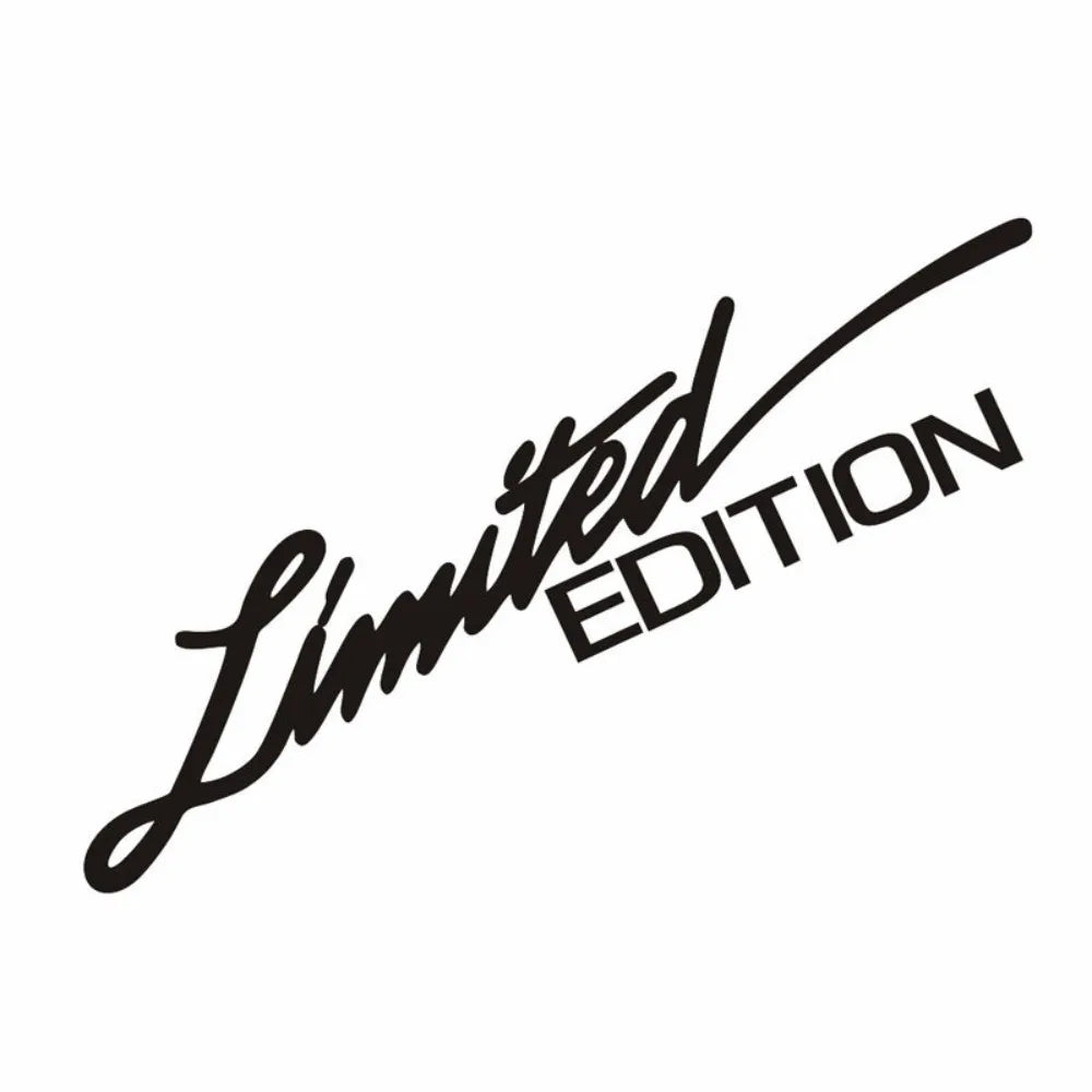 מדבקת LIMITED EDITION לרכב – ויניל לייזר מחזיר אור בעיצוב ספורטיבי