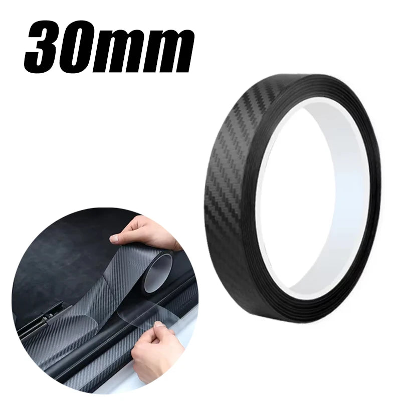 Car Stickers Door Edge Protector Universal Car Door Sill Sticker anti Scratch Transparent Film Protection Style Auto Accessories