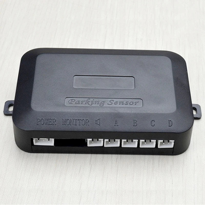 12V 22Mm Car Parking Sensor Kit Universal 4 Sensors Buzzer Reverse Backup Radar Sound Alert Indicator Probe System