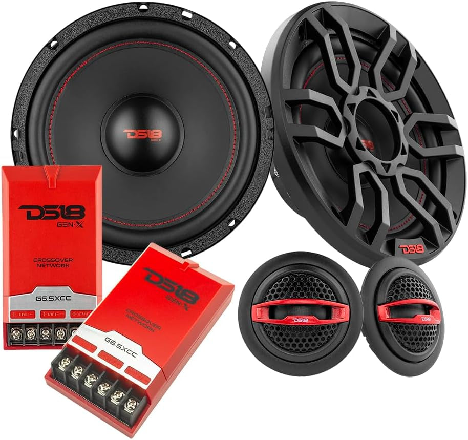 סט רמקולים קומפוננט 6.5 אינץ' GEN-X6.5C – 150W Max / 50W RMS
