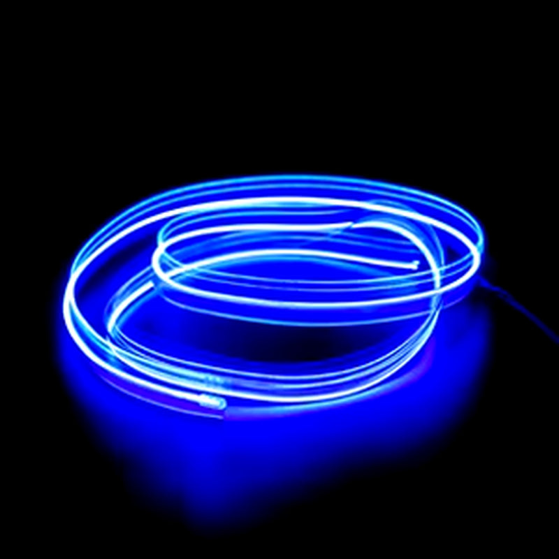פס תאורת ניאון LED גמיש לרכב – תאורת אווירה USB לעיצוב פנים הרכב