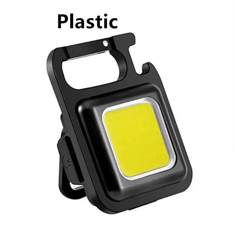 🔦 פנס LED מיני רב־תכליתי עם מחזיק מפתחות