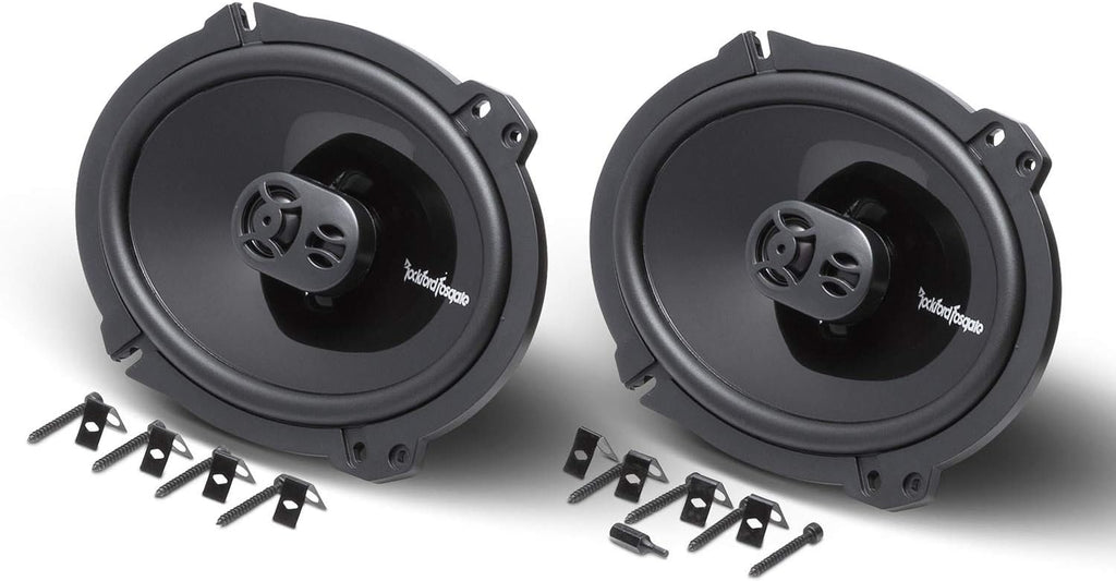 P1683 Punch 6X8 3-Way Coaxial Full Range Speakers (Pair)