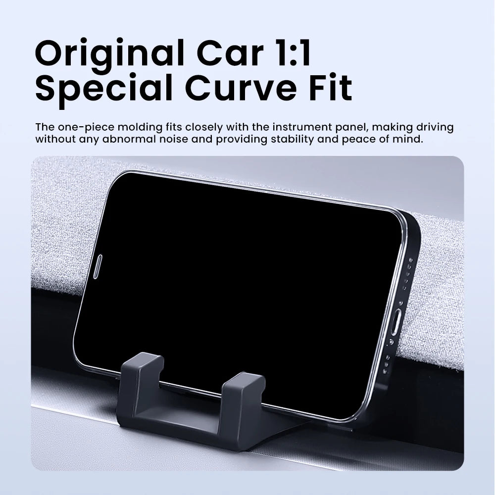 for Tesla Model 3 Y Highland Juniper Car Phone Holder Air Vent Clip Mobile Cell Phone Stand in Car Liquid Silicone Air Outle