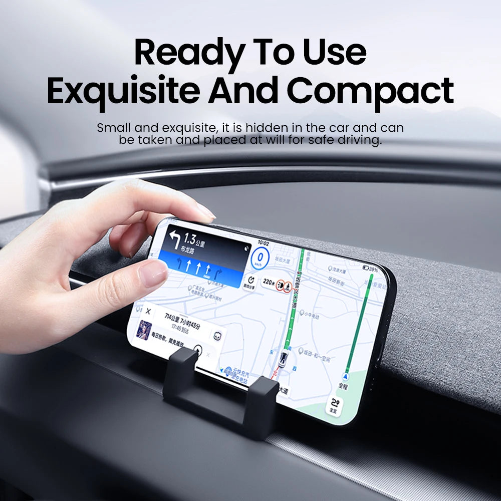 for Tesla Model 3 Y Highland Juniper Car Phone Holder Air Vent Clip Mobile Cell Phone Stand in Car Liquid Silicone Air Outle