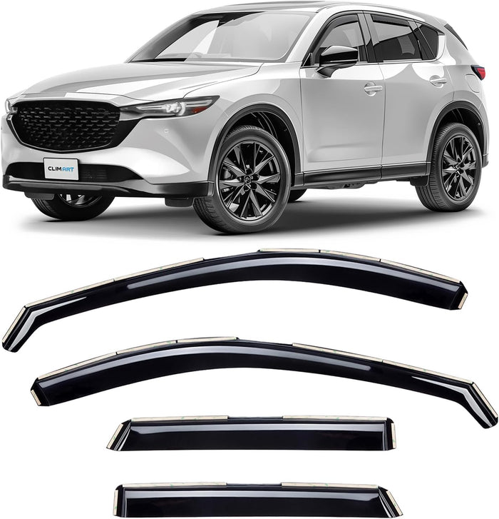 🚗 מגני רוח לחלונות למאזדה CX-5 | 2017–2025